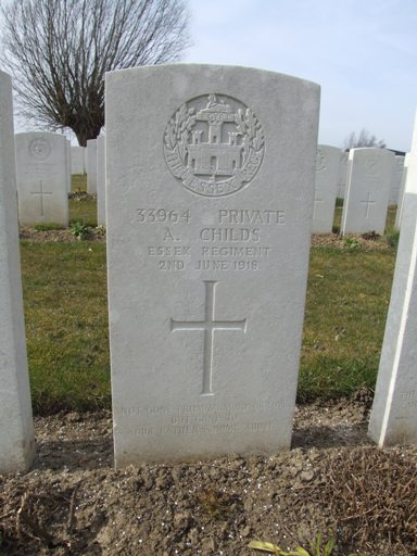 Grave of Albert Childs