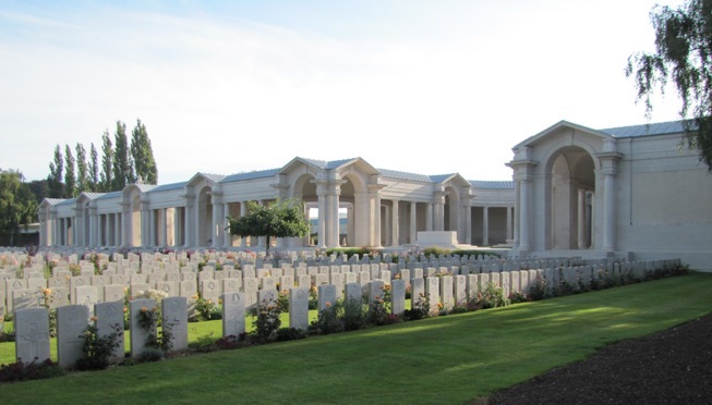 Arras Memorial. Picture courtesy www.britishwargraves.co.uk
