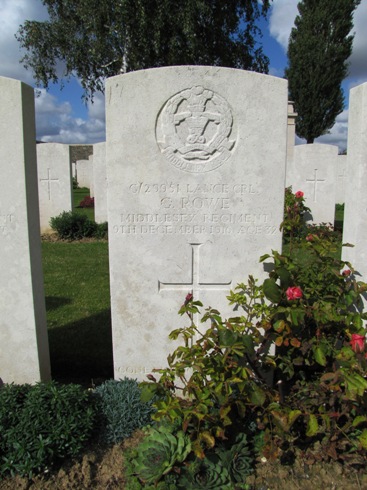 Grave of George Rowe