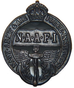 NAAFI Collar badge