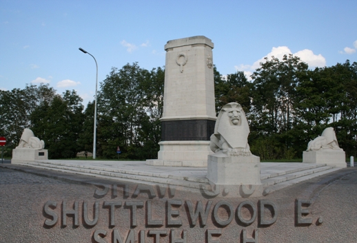 Nieuport Memorial with name