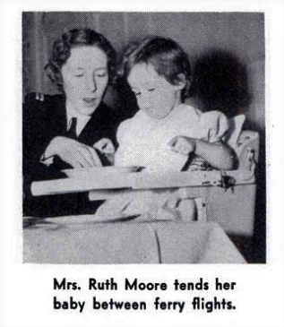 Ruth and Elizabeth Moore August 1943
