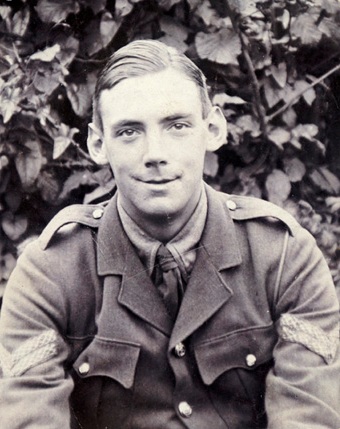 Terence whilst at Sandhurst 1916