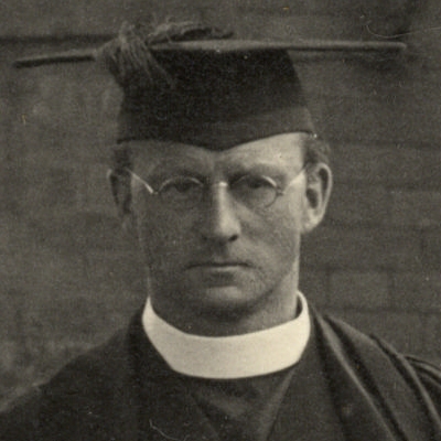 Rev. Edgar I. Robson, circa 1920