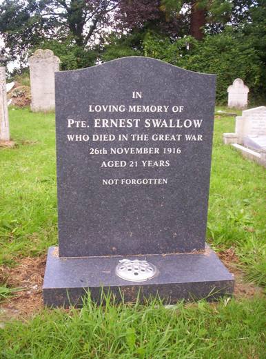 Commerative headstone at URC cemetery Felsted